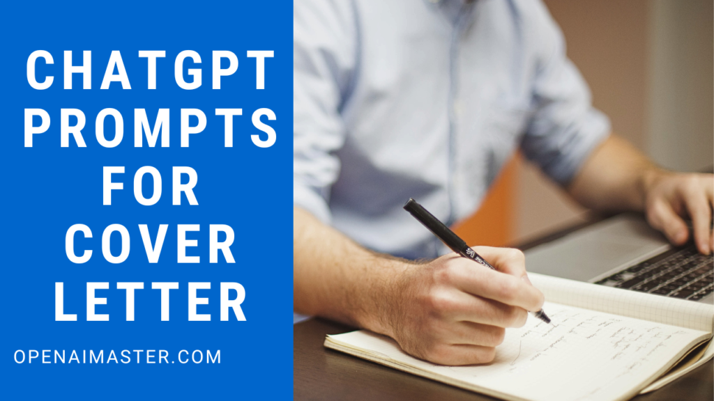 cover letter prompts for chatgpt