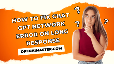 How to Fix Chat GPT Network Error Long Response