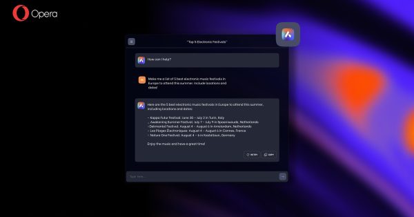 Opera launches revamped browser equipped with an AI sidekick