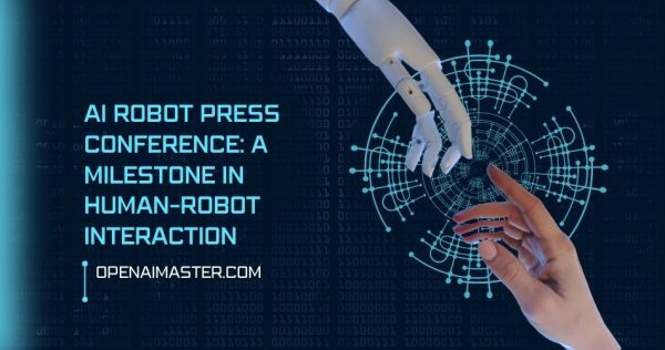 AI Robot Press Conference