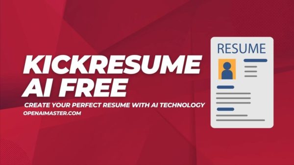 Kickresume AI free