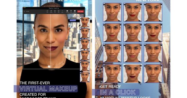 Microsoft Teams is rolling out AI-powered Maybelline beauty filters