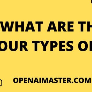 What Are The Four Types Of AI