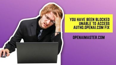 You Have Been Blocked Unable to Access auth0.openai.com