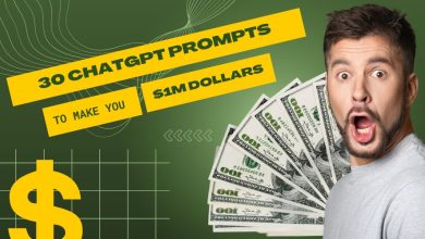 30 ChatGPT Prompts To Make You $1M Dollars