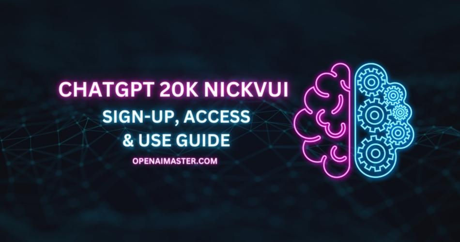 ChatGPT 20K Nickvui
