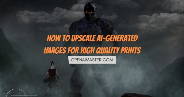 How to Upscale AI-Generated Images for High Quality Prints