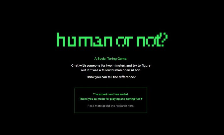 The 'Human or not' game is over: Here's what the latest Turing Test tells us