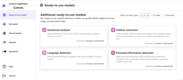 Use machine learning without writing a single line of code with Amazon SageMaker Canvas